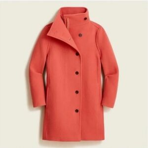 J Crew size 8 Villa Coat in Italian Stadium-cloth Wool - BURNISHED BARN